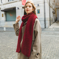 Wrap Yourself in Warmth – Elegant Soft Wool Knitted Scarf for Cold Weather Bliss -  50% off, Today Only!